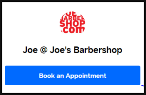 Joes Barbershop Appointment
