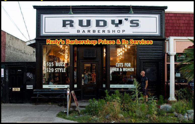 Rudy's Barbershop Prices 