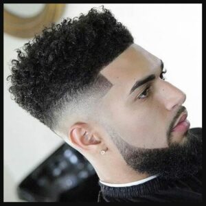 High Fade with Long Hair on Top