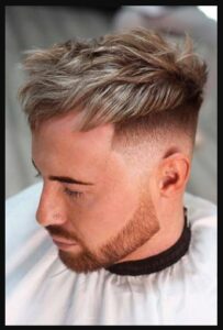 Undercut Fade With Highlights