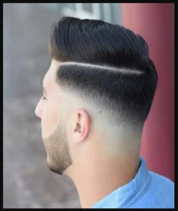 Side Part Undercut with Low Fade