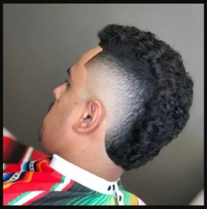 The Geometrical Mohawk Fade Hairstyle