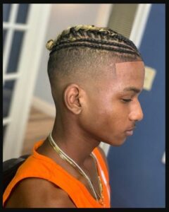 Southside Fade + Braided Top