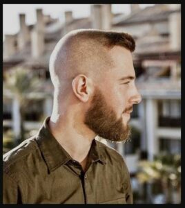 Military Crew Cut with Southside Fade