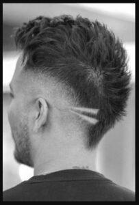 Razor Line Mohawk Haircut