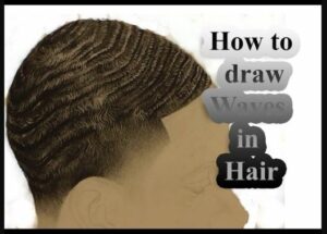 How To Draw Waves Haircut