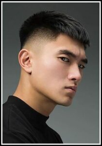 Low Taper Fade Haircut Asian