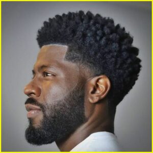 Fade Haircuts For Black Men With Beards