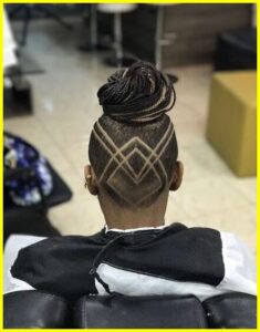 Geometric Fade Haircut
