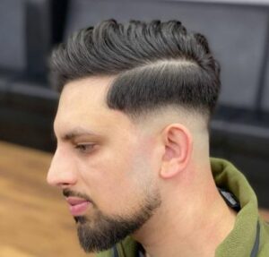 Low Fade Comb Over