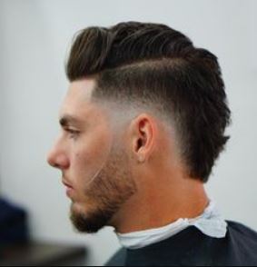 Blowout Fade Mullet